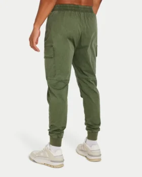 Pantalón cargo utilitario para hombre – caqui oscuro