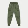 Pantalón cargo utilitario para hombre – caqui oscuro