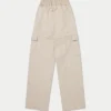 Pantalones cargo para mujer – color avena Pantalones cargo para mujer – color avena