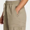 Pantalones cargo para mujer – gris verdoso Pantalones cargo para mujer – gris verdoso