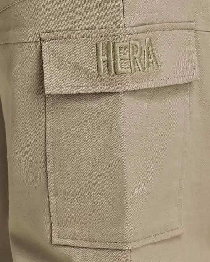 Pantalones cargo para mujer – gris verdoso Pantalones cargo para mujer – gris verdoso