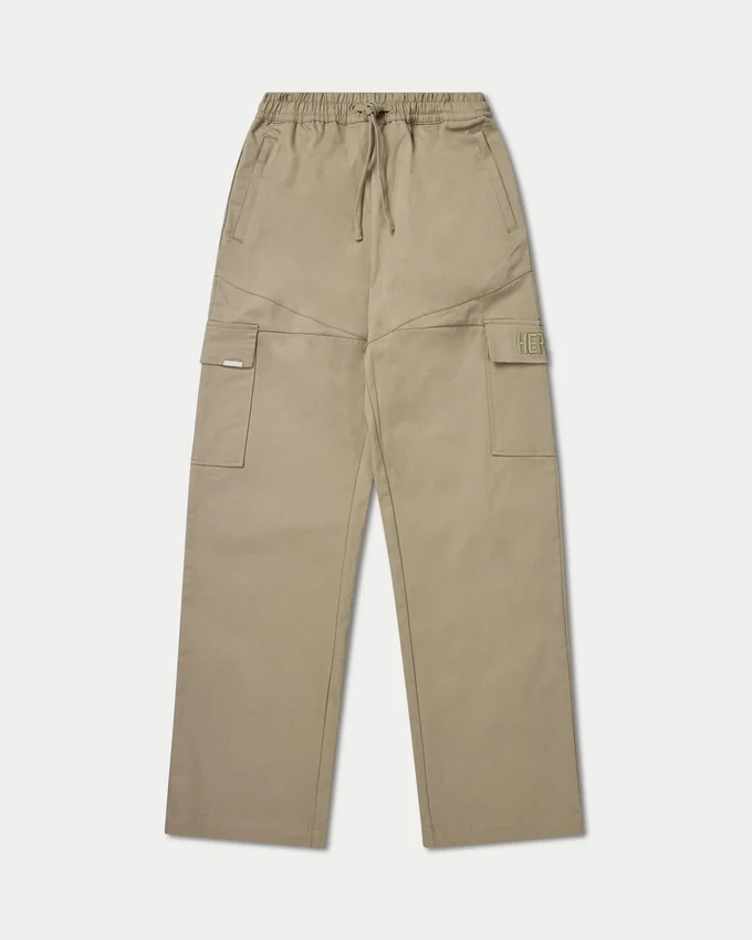 Pantalones cargo para mujer – gris verdoso Pantalones cargo para mujer – gris verdoso