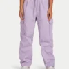 Pantalones cargo para mujer – lila primaveral Pantalones cargo para mujer – lila primaveral