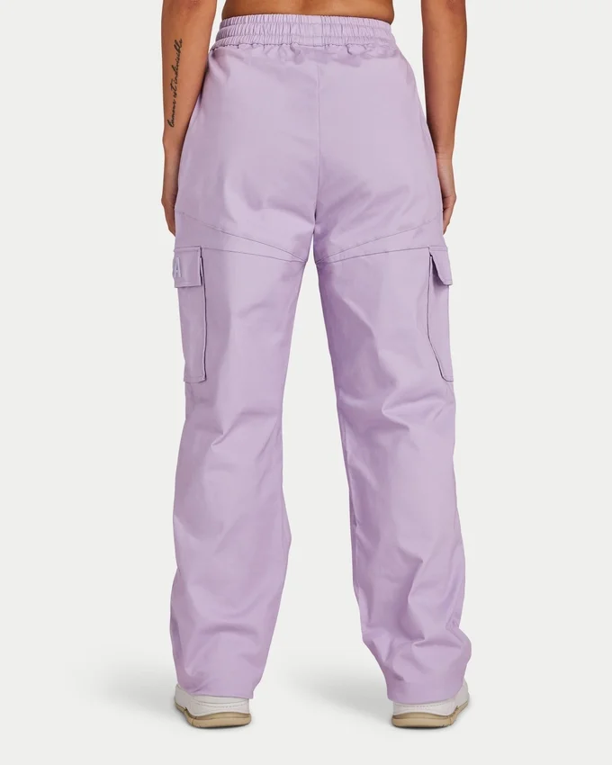 Pantalones cargo para mujer – lila primaveral Pantalones cargo para mujer – lila primaveral