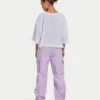 Pantalones cargo para mujer – lila primaveral Pantalones cargo para mujer – lila primaveral