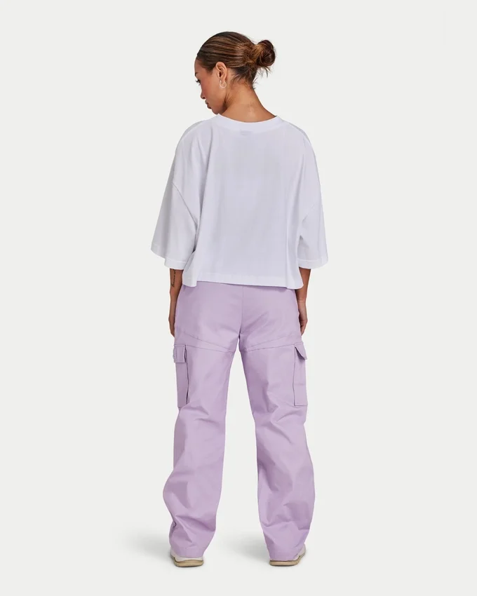 Pantalones cargo para mujer – lila primaveral Pantalones cargo para mujer – lila primaveral