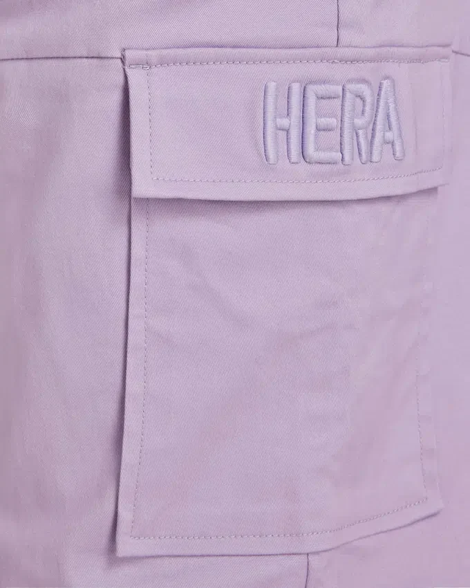 Pantalones cargo para mujer – lila primaveral Pantalones cargo para mujer – lila primaveral