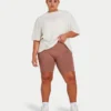 Pantalones cortos básicos para mujer – Acorn Brown Pantalones cortos básicos para mujer – Acorn Brown