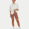 Pantalones cortos básicos para mujer – Acorn Brown Pantalones cortos básicos para mujer – Acorn Brown