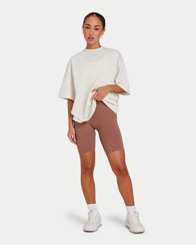 Pantalones cortos básicos para mujer – Acorn Brown Pantalones cortos básicos para mujer – Acorn Brown