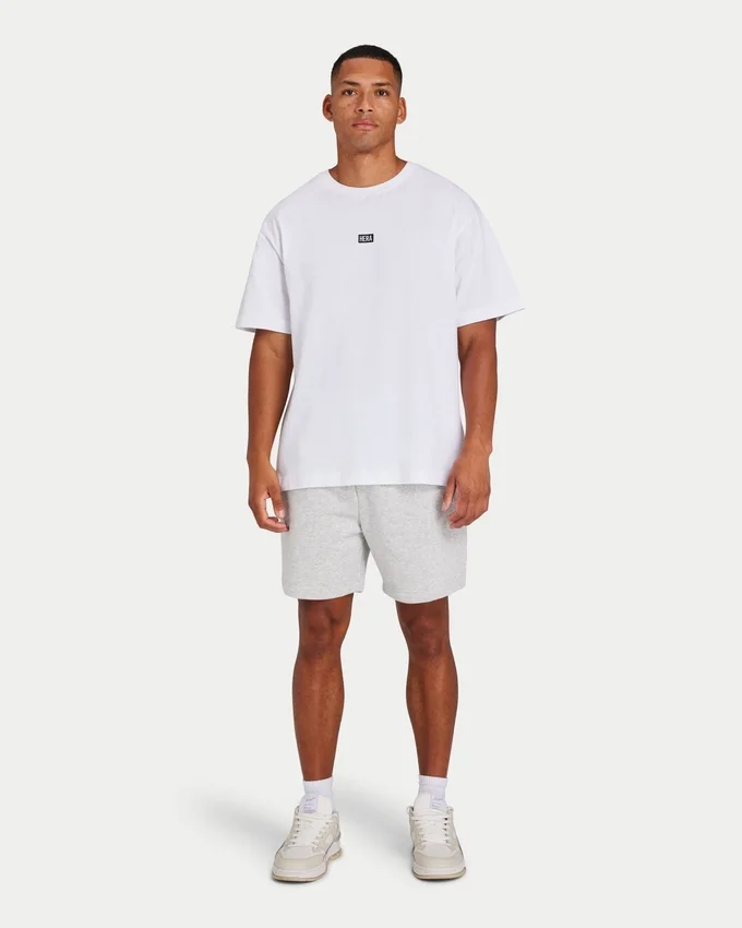 Pantalones cortos de chándal Mens Collective – gris jaspeado Pantalones cortos de chándal Mens Collective – gris jaspeado