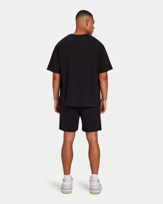 Pantalones cortos de chándal para hombre «Collective» – negros Pantalones cortos de chándal para hombre «Collective» – negros
