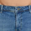 Pantalones cortos de corte ajustado para hombre – azul medio Pantalones cortos de corte ajustado para hombre – azul medio