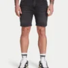 Pantalones cortos de corte ajustado para hombre – gris