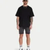 Pantalones cortos de corte ajustado para hombre – gris