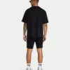 Pantalones cortos de corte ajustado para hombre – negro