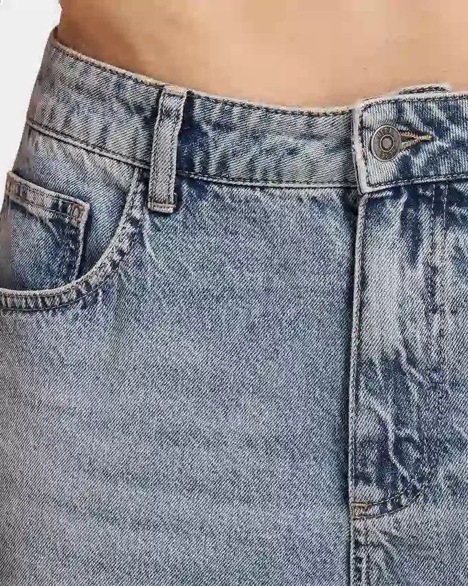 Pantalones cortos de denim holgados para hombre Pantalones cortos de denim holgados para hombre