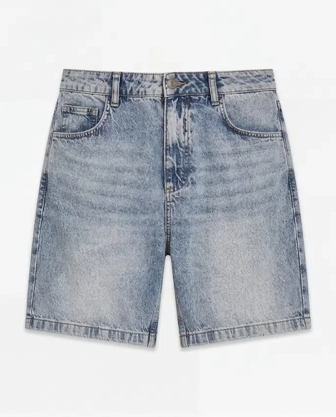 Pantalones cortos de denim holgados para hombre Pantalones cortos de denim holgados para hombre
