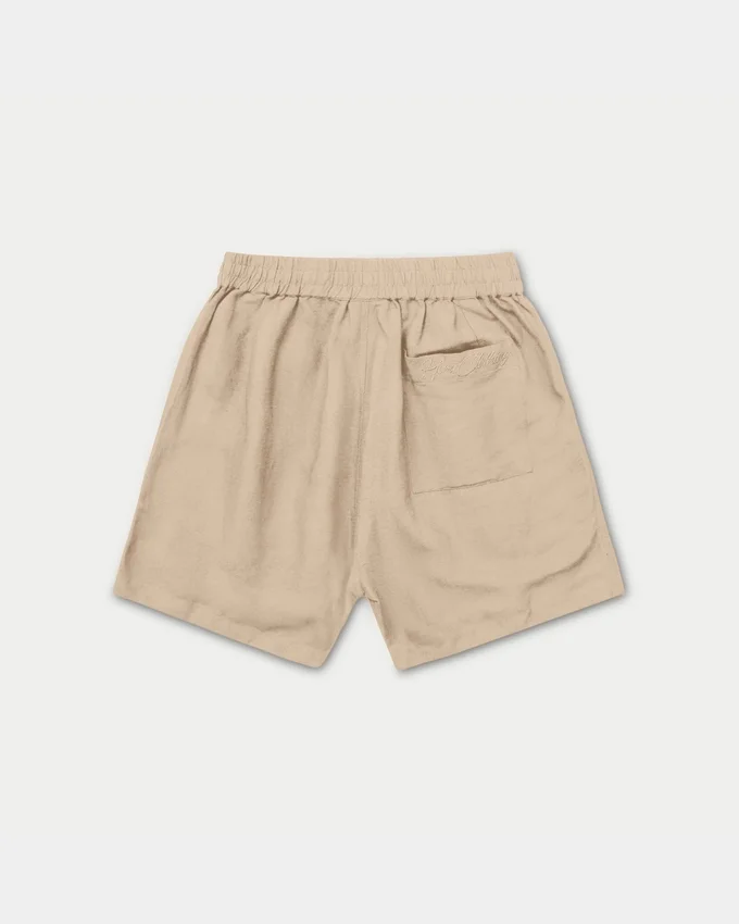 Pantalones cortos de lino para hombre Pantalones cortos de lino para hombre