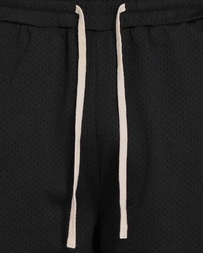 Pantalones cortos de malla para hombre – negro Pantalones cortos de malla para hombre – negro