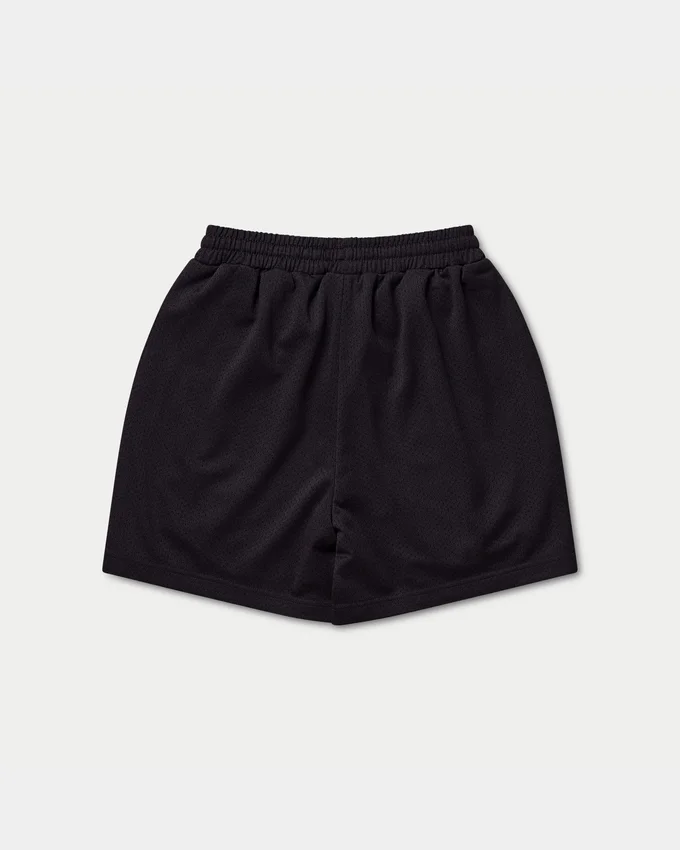 Pantalones cortos de malla para hombre – negro Pantalones cortos de malla para hombre – negro