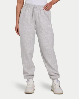 Pantalones de chándal colectivos para mujer – gris jaspeado