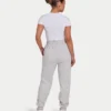 Pantalones de chándal colectivos para mujer – gris jaspeado Pantalones de chándal colectivos para mujer – gris jaspeado