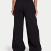 Pantalones de chándal de pierna ancha para mujer «Collective» – negro