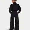 Pantalones de chándal de pierna ancha para mujer «Collective» – negro