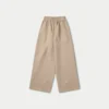 Pantalones de chándal de pierna ancha para mujer – moca Pantalones de chándal de pierna ancha para mujer – moca