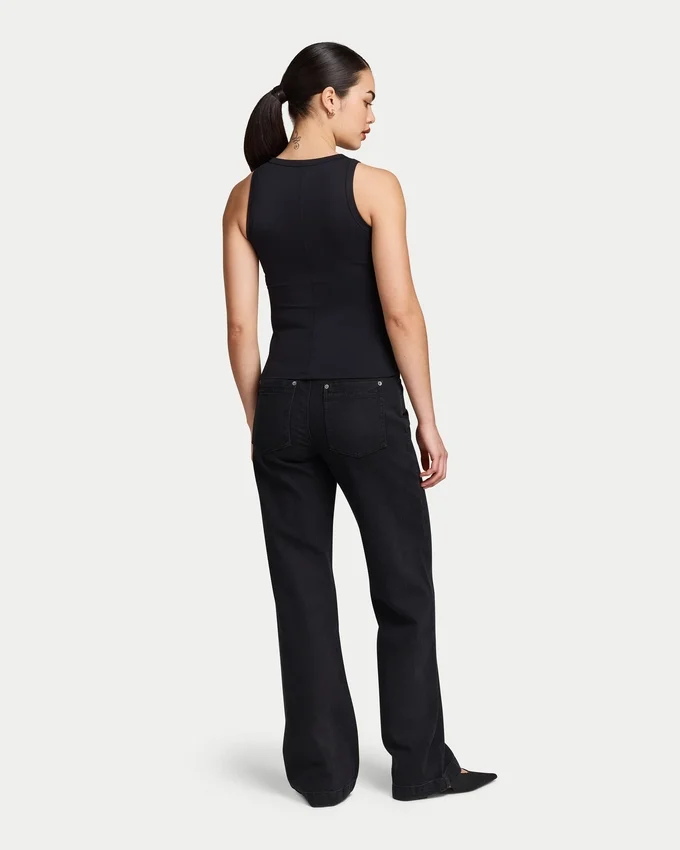 Parte de arriba con botones «Essentials» para mujer Parte de arriba con botones «Essentials» para mujer