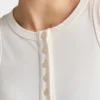 Parte de arriba con botones «Essentials» para mujer Parte de arriba con botones «Essentials» para mujer