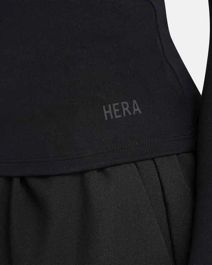 Partes de arriba de manga larga «Dual Wear» de la colección Essentials para mujer – negro Partes de arriba de manga larga «Dual Wear» de la colección Essentials para mujer – negro