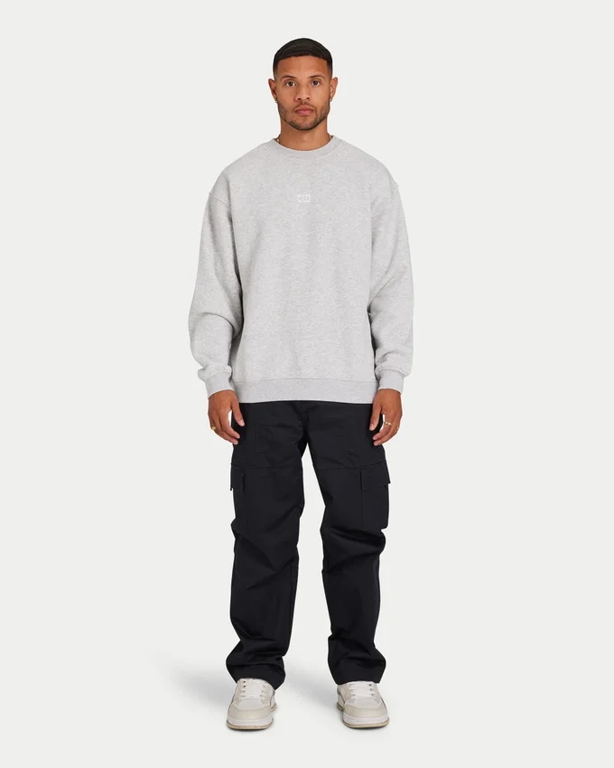 Sudadera «Collective» para hombre – gris jaspeado Sudadera «Collective» para hombre – gris jaspeado