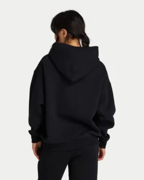 Sudadera con capucha «Collective» para mujer – negra