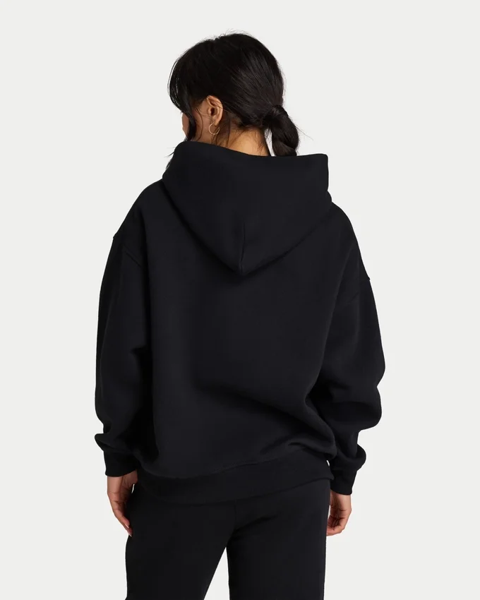 Sudadera con capucha «Collective» para mujer – negra Sudadera con capucha «Collective» para mujer – negra