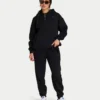 Sudadera con capucha «Collective» para mujer – negra Sudadera con capucha «Collective» para mujer – negra
