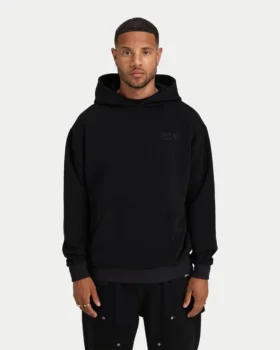 Sudadera con capucha de corte cuadrado y tejido grueso «Endure» para hombre