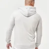 Sudadera con capucha de corte entallado para hombre – gris jaspeado Sudadera con capucha de corte entallado para hombre – gris jaspeado