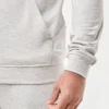 Sudadera con capucha de corte entallado para hombre – gris jaspeado Sudadera con capucha de corte entallado para hombre – gris jaspeado