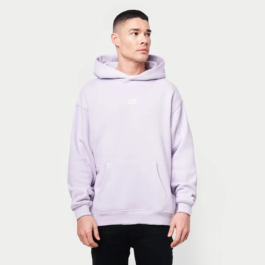 Sudadera con capucha de Rewear Collective – lila primaveral Sudadera con capucha de Rewear Collective – lila primaveral