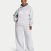 Sudadera con capucha oversize 365 para mujer – gris jaspeado
