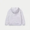Sudadera con capucha oversize 365 para mujer – gris jaspeado