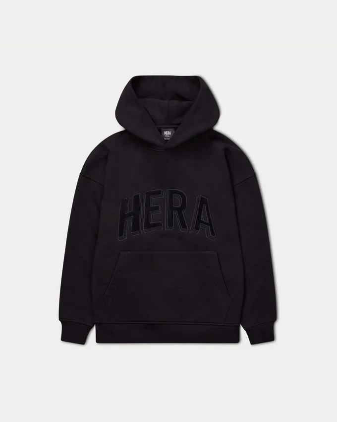 Sudadera con capucha oversize 365 para mujer – negra Sudadera con capucha oversize 365 para mujer – negra