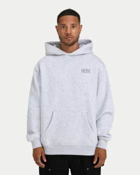 sudadera con capucha oversize bsica para hombre gris jaspeado 1 280x350 - Sudadera con capucha oversize b&aacute;sica para hombre - gris jaspeado