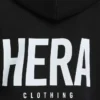 Sudadera con capucha oversize básica para hombre – negra
