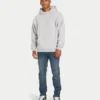 Sudadera con capucha oversize «Collective» para hombre – gris jaspeado Sudadera con capucha oversize «Collective» para hombre – gris jaspeado