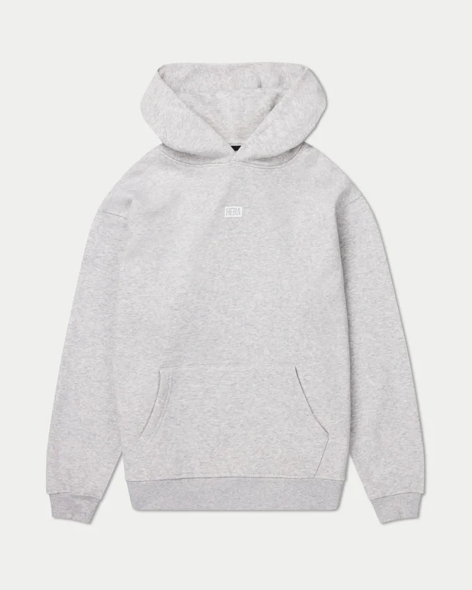 Sudadera con capucha oversize «Collective» para hombre – gris jaspeado Sudadera con capucha oversize «Collective» para hombre – gris jaspeado