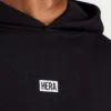 Sudadera con capucha oversize «Collective» para hombre – negra Sudadera con capucha oversize «Collective» para hombre – negra