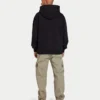 Sudadera con capucha oversize «Collective» para hombre – negra Sudadera con capucha oversize «Collective» para hombre – negra